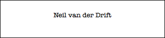 Neil van der Drift